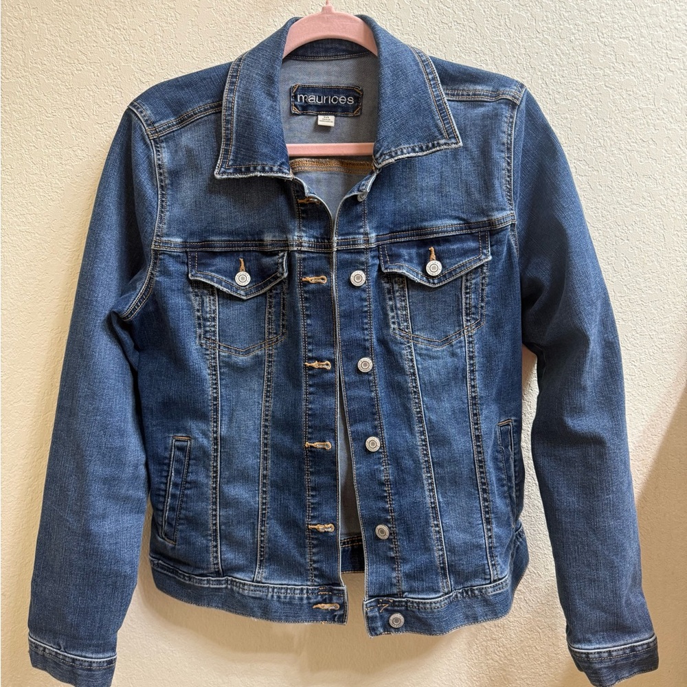 Maurices Dark Blue Denim Jacket